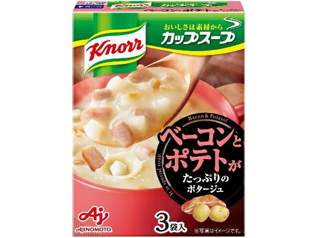 味の素 クノールカップ　ベーコンとポテト