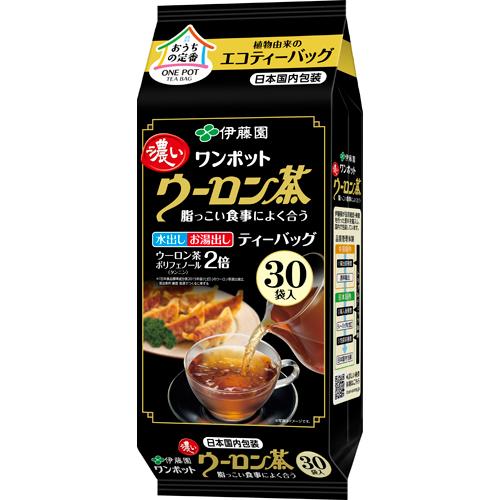 伊藤園 ワンポット 濃いウーロン茶 エコティーバッグ(5.0g*30袋入)