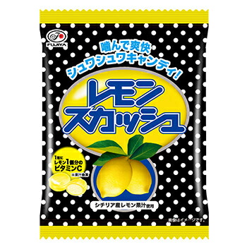 不二家 レモンスカッシュキャンディ 袋 72g