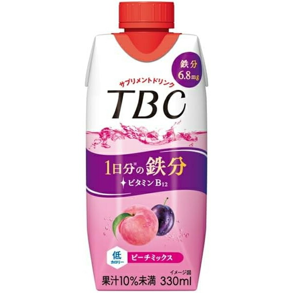 森永乳業 ＴＢＣ１日分の鉄分ピーチミックス