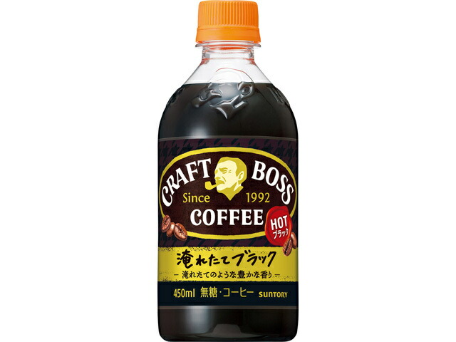 サントリー クラフトボス　ブラック　ホット　４５０Ｐ