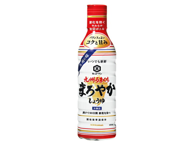 キッコーマン いつでも新鮮　九州うまくちまろやかしょうゆ　４５０