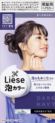 リーゼ 泡カラー ダークネイビー 108ml