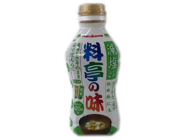 マルコメ 液みそ料亭の味減塩　４３０Ｇ