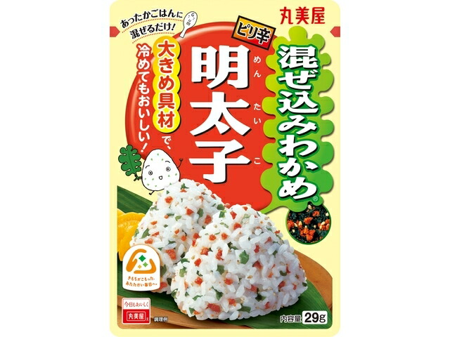丸美屋食品工業 丸美屋　混ぜ込みわかめ　明太子の商品画像