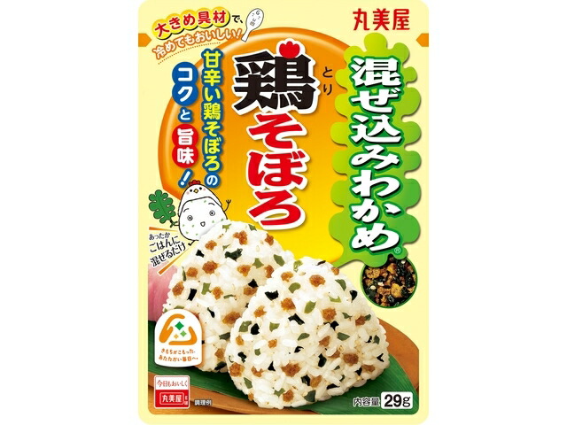 丸美屋食品工業 丸美屋　混ぜ込みわかめ　鶏そぼろ