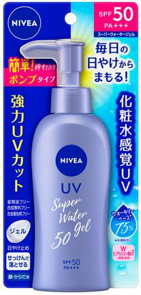 NIVEA(ニベア) サンプロテクトウォータージェルSPF50ポンプ140gの商品画像