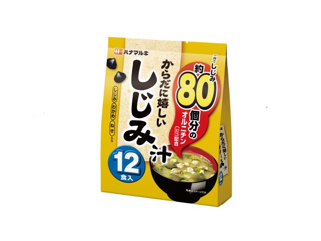 ハナマルキ からだに嬉しいしじみ汁(12食入)