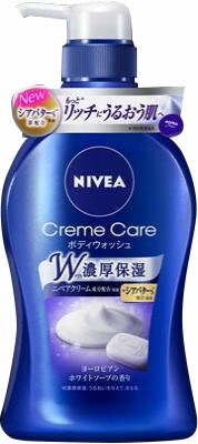 ニベア クリームケア ボディウォッシュ ヨーロピアンホワイトソープの香り ポンプ 480ml