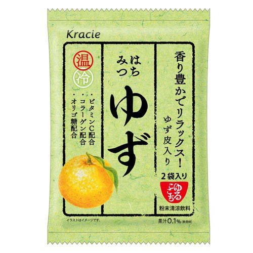 ゆるここち はちみつゆず(14.7g×2袋入)の商品画像