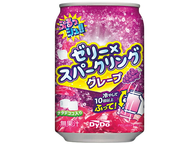 ダイドー ぷるっシュ!!ゼリー スパークリング グレープ 280g