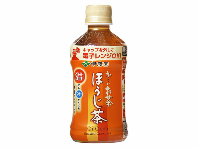 伊藤園 お～いお茶電子レンジOK ほうじ茶温でも冷たくても 345ml