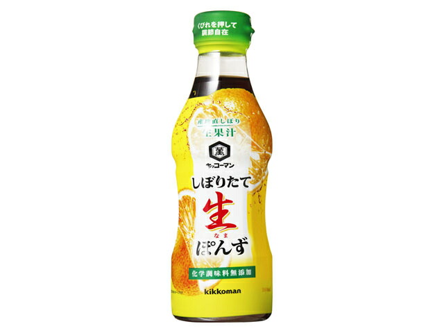 キッコーマン しぼりたて生ぽんず(360ml)