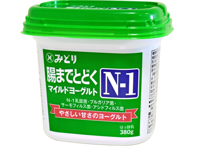 九州乳業 腸まで届く N-1 マイルドヨーグルト 380gの商品画像