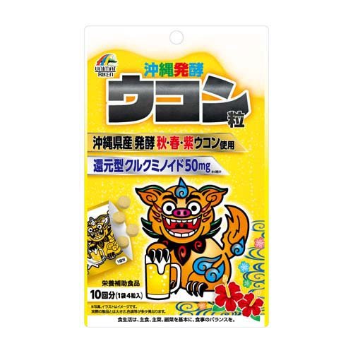 沖縄発酵ウコン粒(4粒*10袋入)