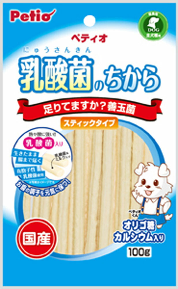 PETIO 乳酸菌のちから スティックタイプ 100g