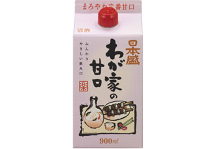 日本盛 わが家の甘口　９００ｍｌ　紙容器