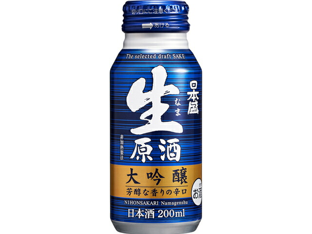 日本盛 日本盛　生原酒大吟醸　２００ＭＬボトル缶