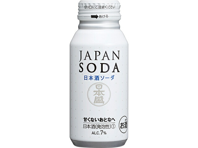 日本盛 日本盛　ＪＡＰＡＮ　ＳＯＤＡ１８０ＭＬボトル缶