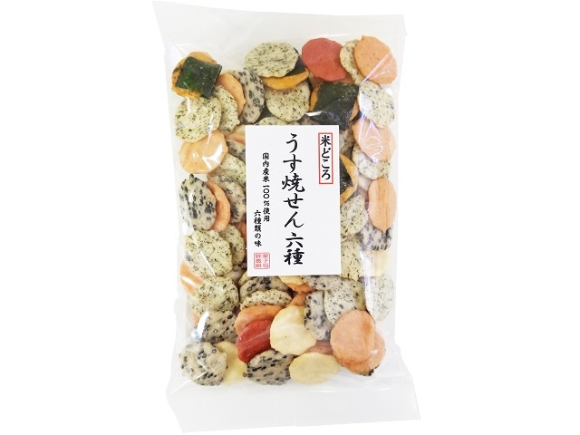 錦豊琳 米どころ うす焼せん 六種 100g