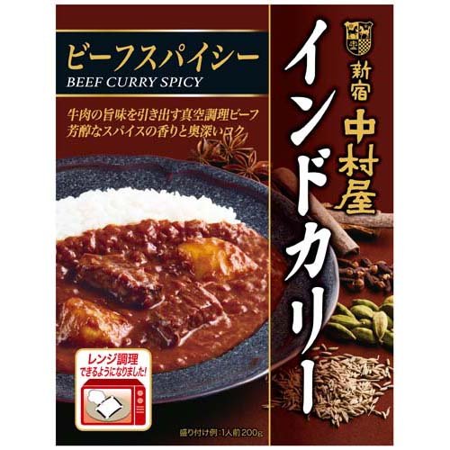 新宿中村屋 インドカリー ビーフスパイシー(200g)