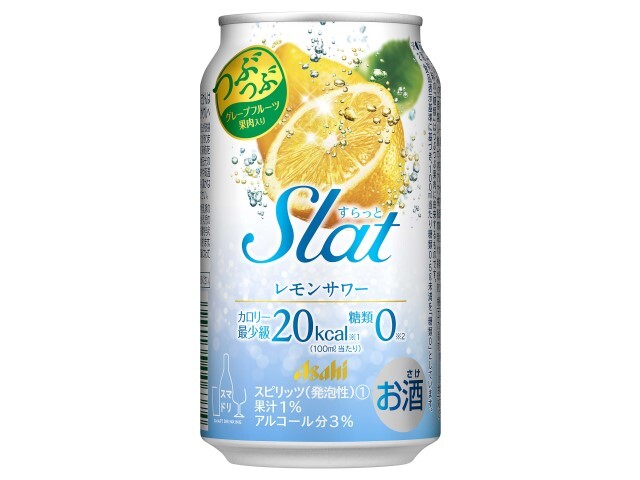 アサヒ Slat レモンサワー 缶 350ml
