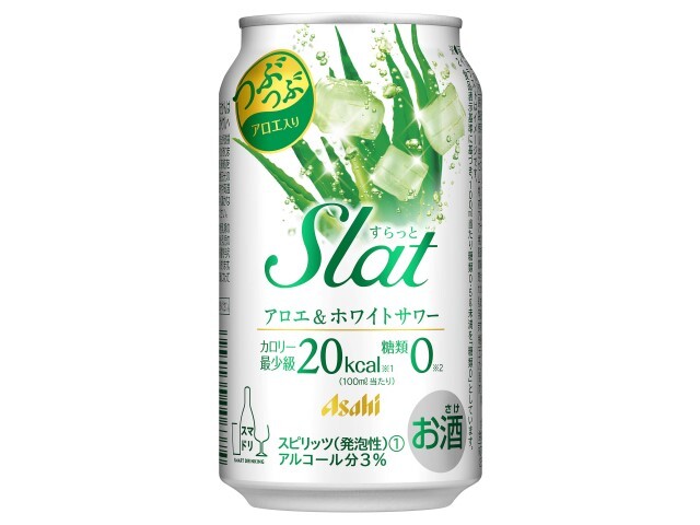 アサヒ Slat アロエ&ホワイトサワー 缶 350ml