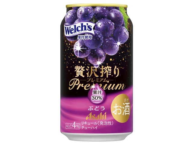 アサヒビール 贅沢搾りプレミアムぶどう缶３５０ｍｌ