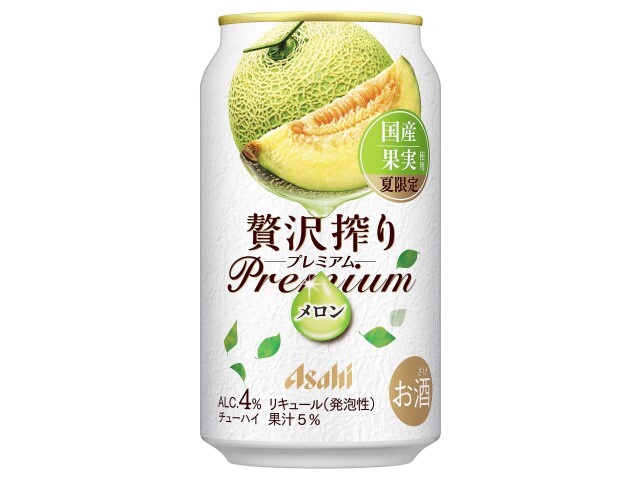 アサヒビール 贅沢搾りプレ２４夏限定国産メロン缶３５０