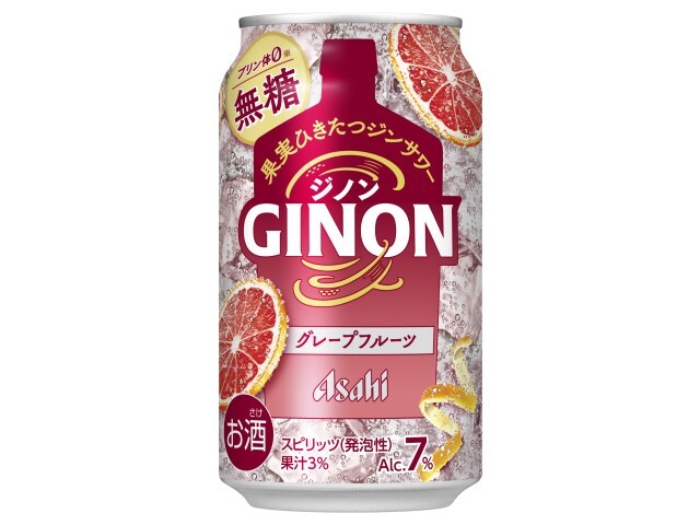 アサヒ GINON グレープフルーツ 缶 350ml