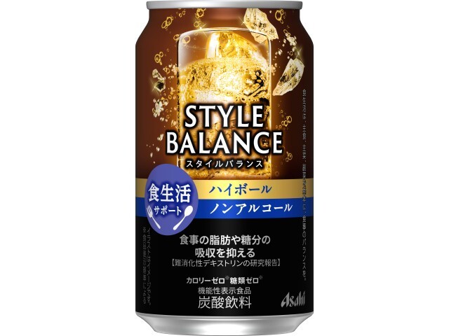 アサヒ スタイルバランス食サポハイボールノンアルコール 缶 350ml