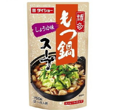 ダイショー 博多もつ鍋スープ しょうゆ味(750g)