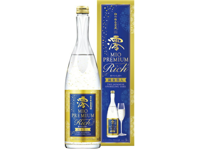 宝酒造 白壁蔵澪ＲＩＣＨスパークリング清酒７５０ＭＬカ無