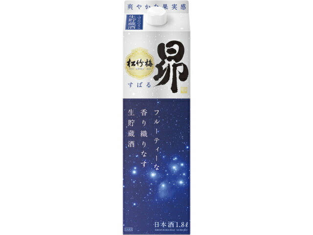 宝酒造 松竹梅「昴」〈生貯蔵酒〉１．８Ｌ紙パック
