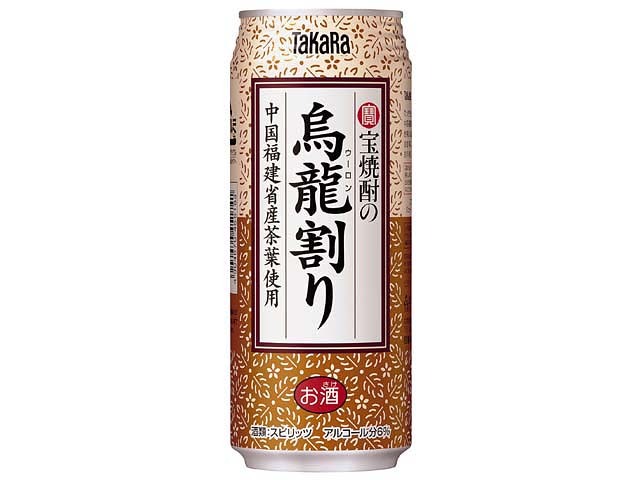 宝酒造 タカラ宝焼酎の烏龍割り４８０ＭＬ