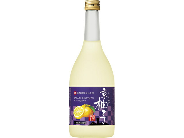 宝酒造 寶京都産柚子のお酒「京柚子」７２０ＭＬ