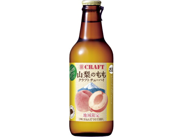 宝酒造 「寶ＣＲＡＦＴ」〈山梨のもも〉３３０ＭＬ