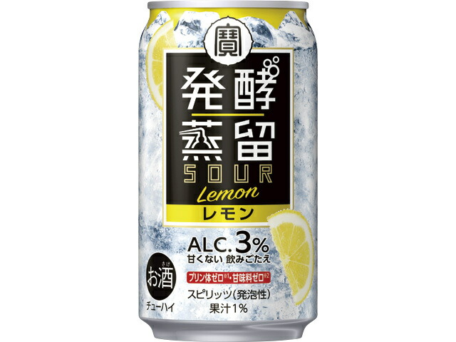 宝酒造 タカラ「発酵蒸留サワー」＜レモン＞３５０ＭＬ