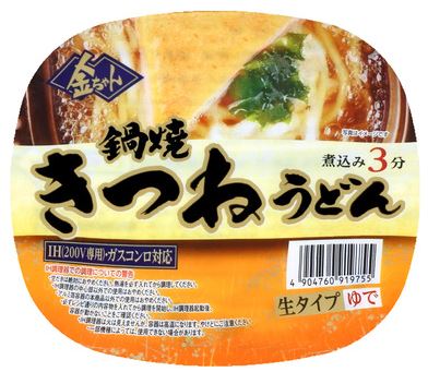 徳島製粉 金ちゃん鍋焼きつねうどん 213g