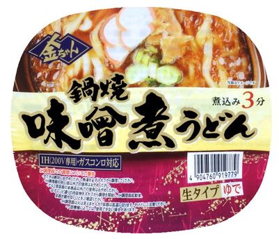 徳島製粉 金ちゃん鍋焼味噌煮うどん 215g