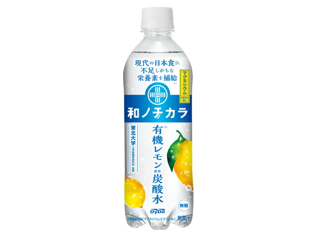 ダイドー 和ノチカラ 有機レモン使用炭酸水 500ml