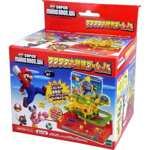 NEW スーパーマリオブラザーズWii ワクワク大冒険ゲームジュニア(1セット)