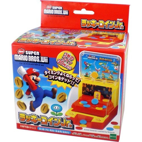 NEW スーパーマリオブラザーズWii ラッキーコインジュニア(1セット)