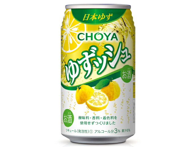 チョーヤ梅酒 ゆずッシュ 350ml