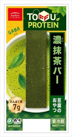 アサヒコ 豆腐のおやつ 濃抹茶バー 1本