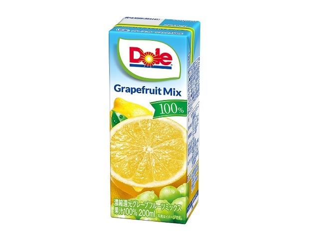 雪印メグミルク DOLE グレープフルーツミックス LL 200ml