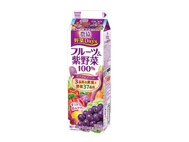 雪印メグミルク 農協 野菜Days フルーツ&紫野菜 1L