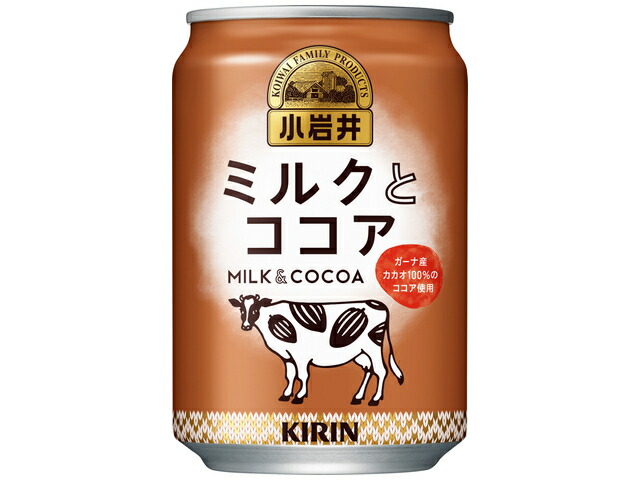 キリンビバレッジ 小岩井ミルクとココア２８０ｇ缶