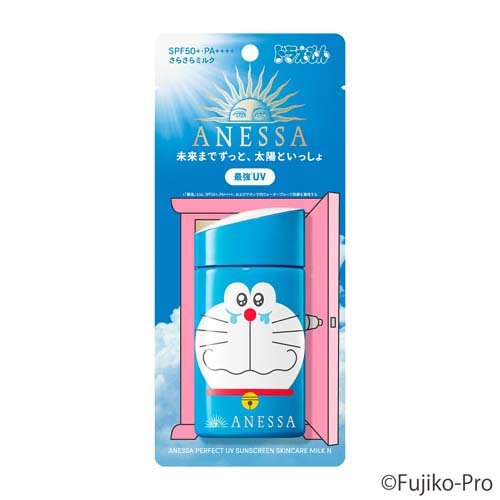 アネッサ パーフェクトUV スキンケアミルク N うるうるドラえもん 日焼け止め(60ml)