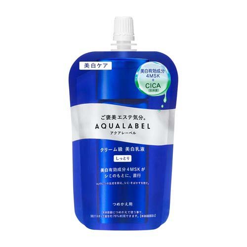 アクアレーベル トリートメントミルク ブライトニング しっとり つめかえ用(110ml)の商品画像